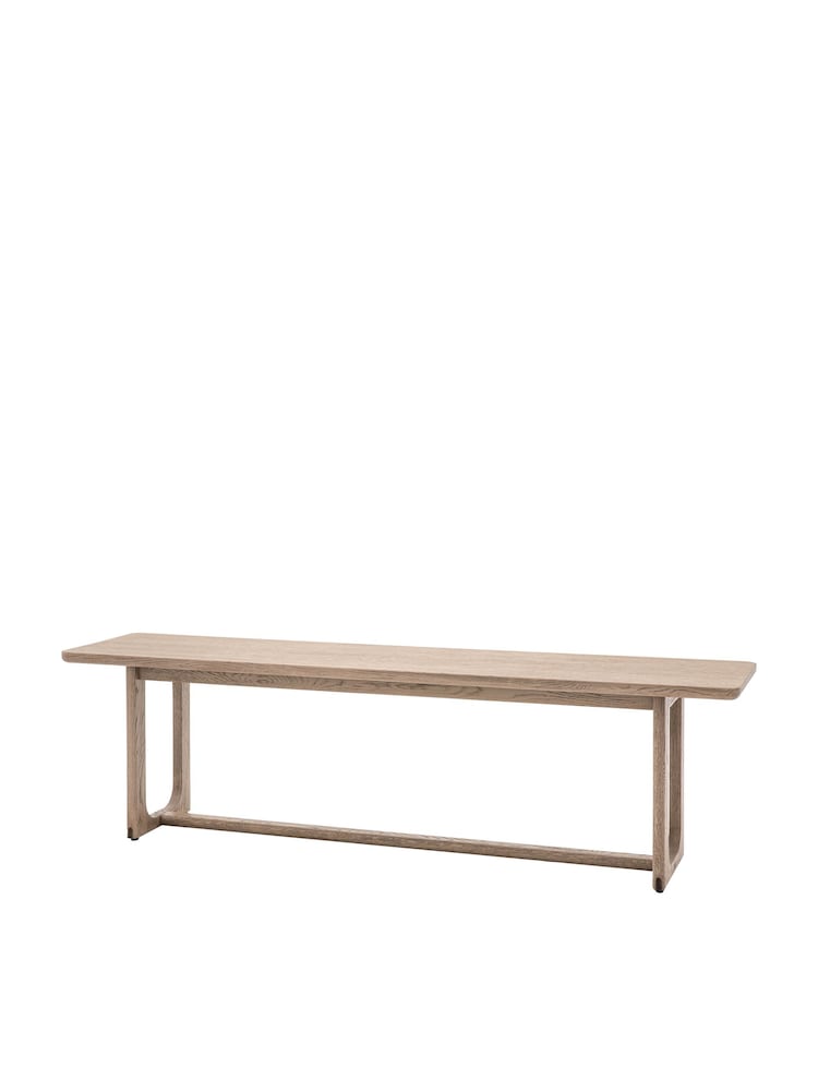 Gallery Home Brown Neston Dining Bench - Image 5 of 5