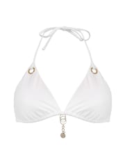 Pour Moi White Triangle St Barts Bikini Top - Image 3 of 4