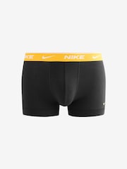 أسود - حزمة من 5 سراويل Boxer Trunks قطنية أساسية من Nike - صورة 3 من 6
