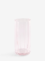 Ottilie Pink Tumbler Glasses Set of 4 Tall Tumbler Glasses - Image 4 of 4