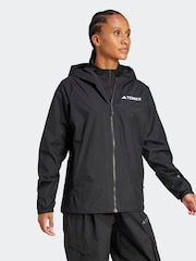 adidas Terrex Black Mountain 2L Rain Jacket - Image 3 of 6