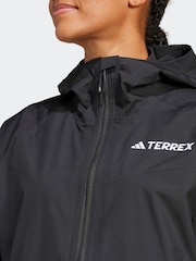 adidas Terrex Black Mountain 2L Rain Jacket - Image 4 of 6