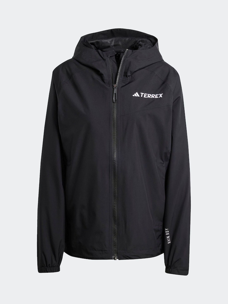 adidas Terrex Black Mountain 2L Rain Jacket - Image 6 of 6