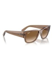 Ray-Ban Brown Carlos RB0947S Rectangle Sunglasses - Image 3 of 8
