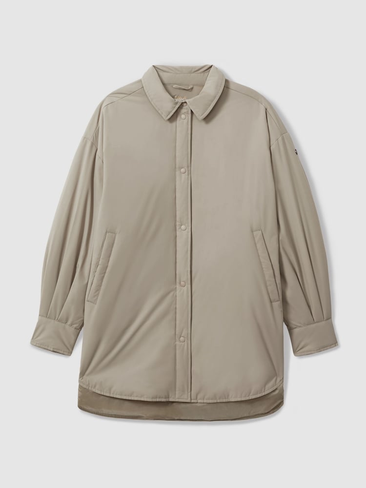 Scandinavian Edition Padded Shirt Jacket - Image 1 of 6