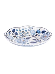 Cath Kidston Blue Strawberry Garden Set of 4 Pasta Bowls - Image 2 of 3