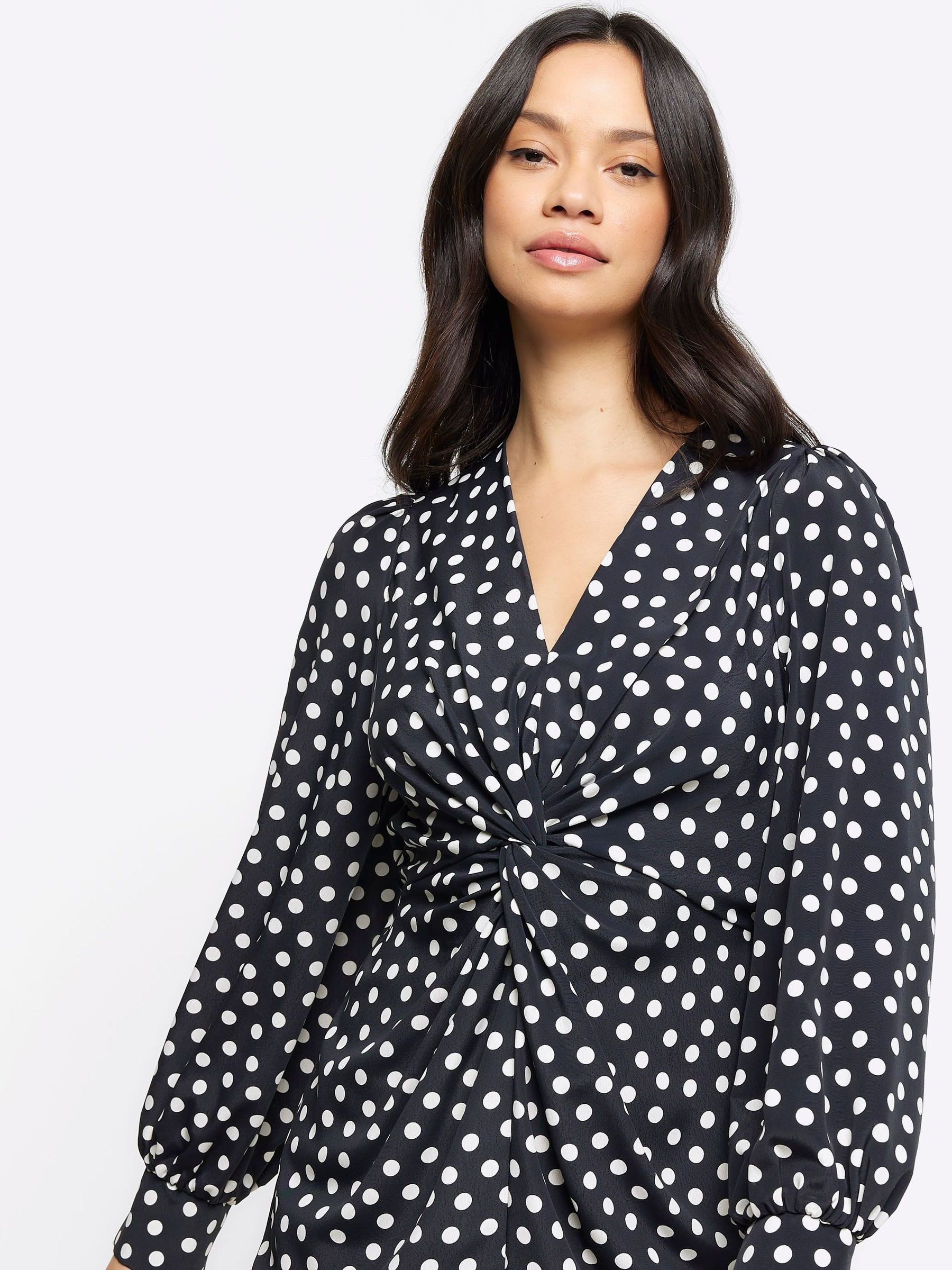 River island knot dress outlet