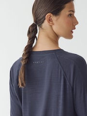 Navy/Red Active Lightweight Long Sleeve Tops 2 Pack - Image 6 of 11