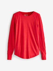 Navy/Red Active Lightweight Long Sleeve Tops 2 Pack - Image 9 of 11