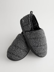 Grey Thinsulate Quilted Slippers - Image 5 of 7