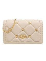 Love Moschino FAUX Leather Crossbody White Bag - Image 1 of 5