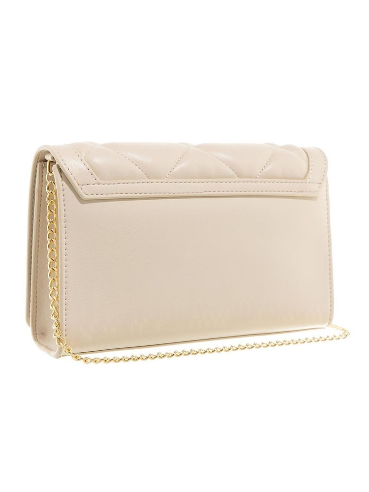 Love Moschino FAUX Leather Crossbody White Bag - Image 2 of 5 Love Moschino FAUX Leather Crossbody White Bag - Image 2 of 5