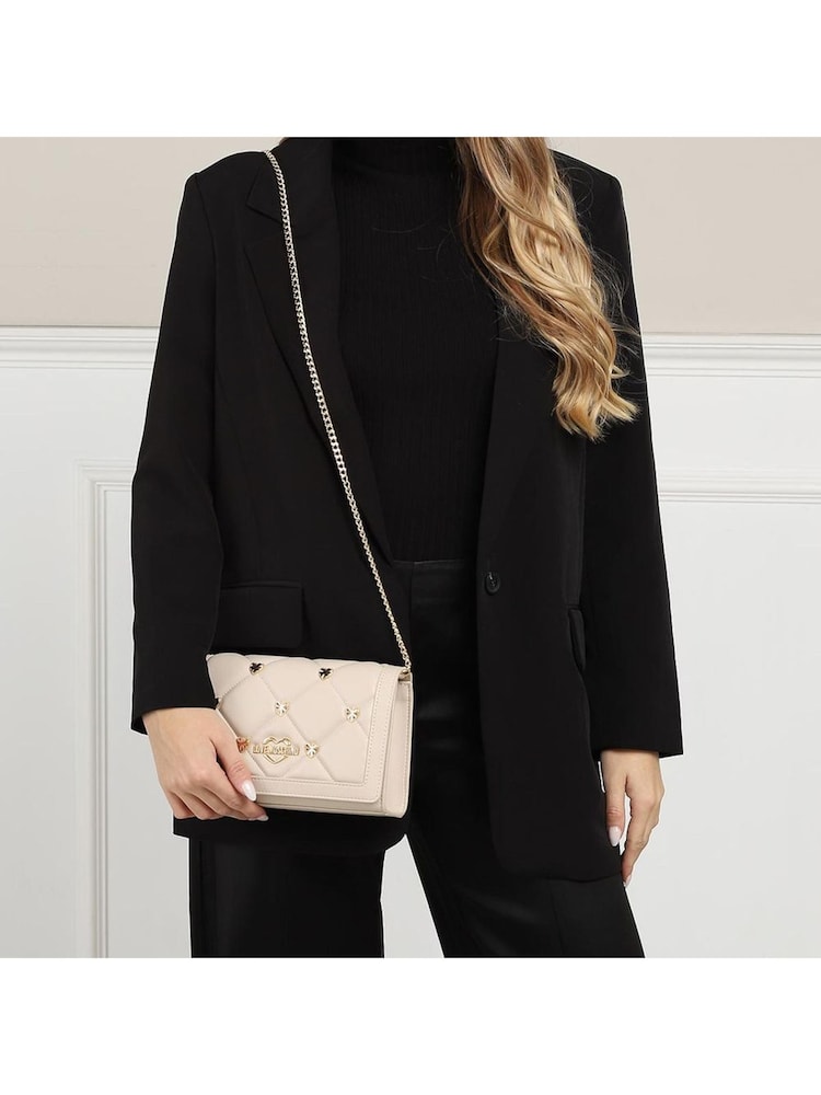 Love Moschino FAUX Leather Crossbody White Bag - Image 5 of 5 Love Moschino FAUX Leather Crossbody White Bag - Image 5 of 5
