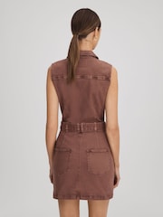 Paige Denim Mini Dress - Image 5 of 6