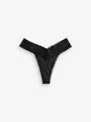 Rot/Grün - Slip mit floraler Spitze, 5er Pack - Bild 9 von 10