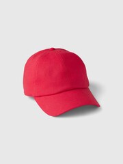 Gap Pink Adults Linen Cotton Blend Baseball Hat - Image 1 of 2