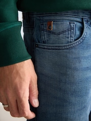 Stahlblau - Signature-Jeans aus schwerer Baumwolle - Bild 3 von 5