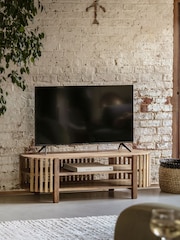 Gallery Home Natural Larriston TV Unit - Image 1 of 5