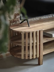 Gallery Home Natural Larriston TV Unit - Image 2 of 5