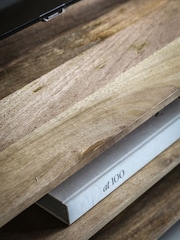 Gallery Home Natural Larriston TV Unit - Image 3 of 5