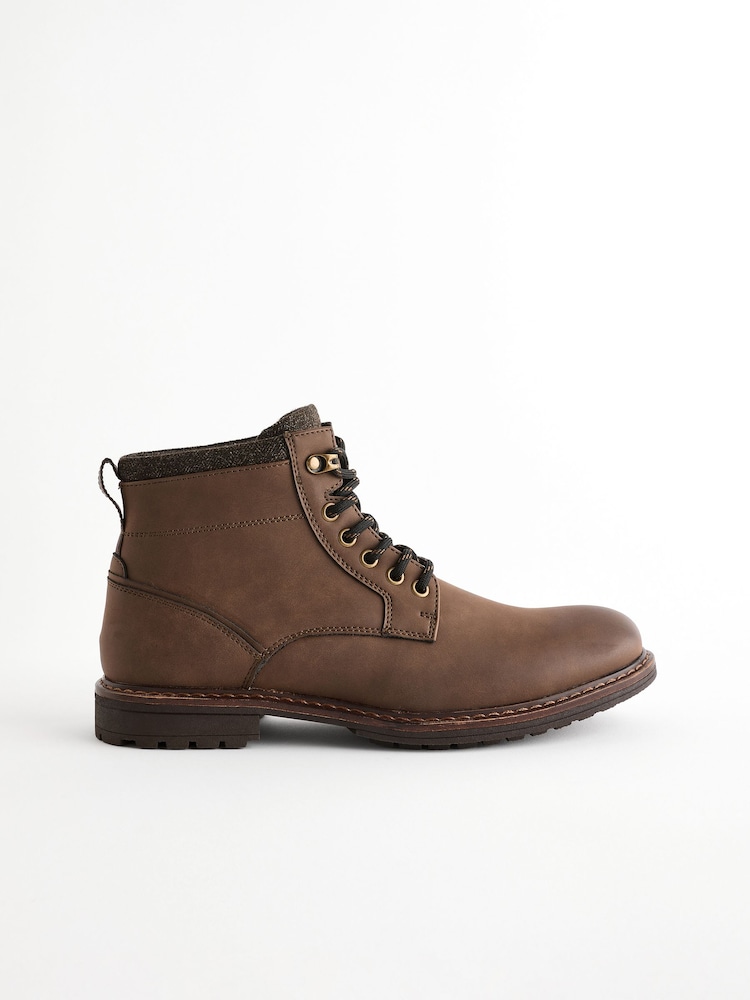 Brown Lace Up Chukka Boots - Image 2 of 7