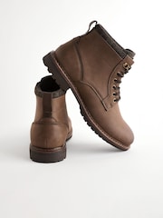 Brown Lace Up Chukka Boots - Image 3 of 7