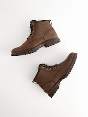 Brown Lace Up Chukka Boots - Image 4 of 7