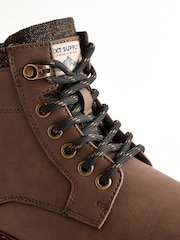 Brown Lace Up Chukka Boots - Image 6 of 7