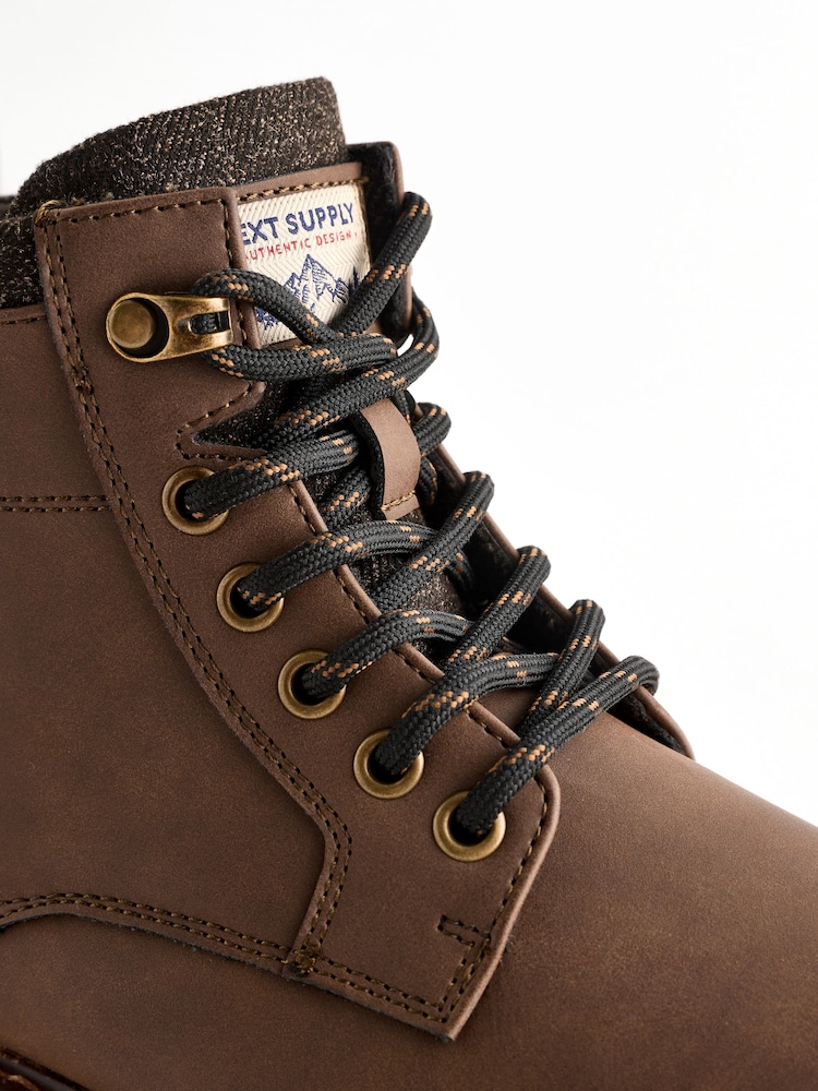 Brown Lace Up Chukka Boots - Image 6 of 7