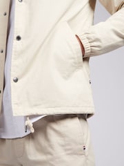 U.S. Polo Assn. Brown Modern Mens 100% Cotton Coach Jacket - Image 5 of 9