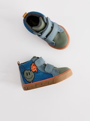 Blue Standard Fit (F) Warm Lined Touch Fastening Boots - Image 6 of 6
