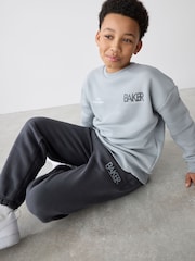 Baker by Ted Baker Oversized Graphic Sweatshirt and Joggers Set - Image 11 of 12