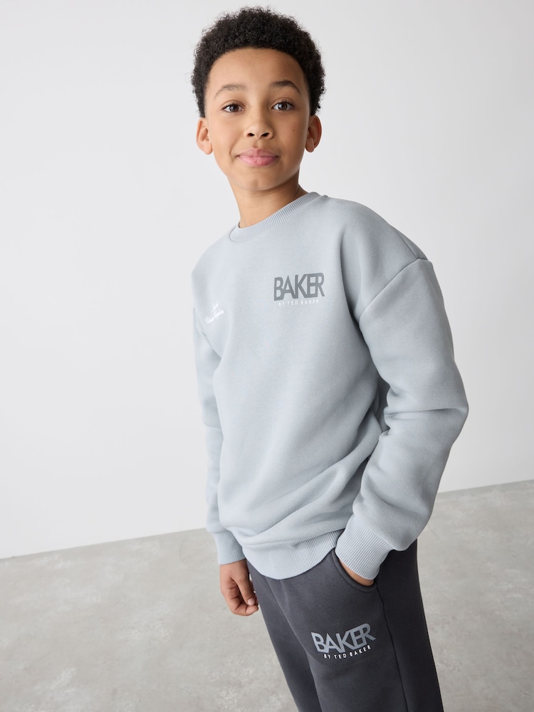 Baker by Ted Baker Oversized Graphic Sweatshirt and Joggers Set - Image 12 of 12