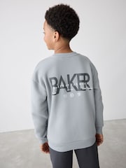 Baker by Ted Baker Oversized Graphic Sweatshirt and Joggers Set - Image 9 of 12