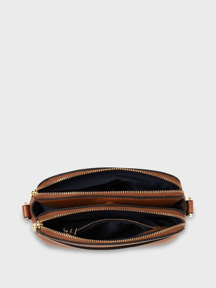 Hobbs Brown Cross-Body Carlton Bag - Image 2 of 4