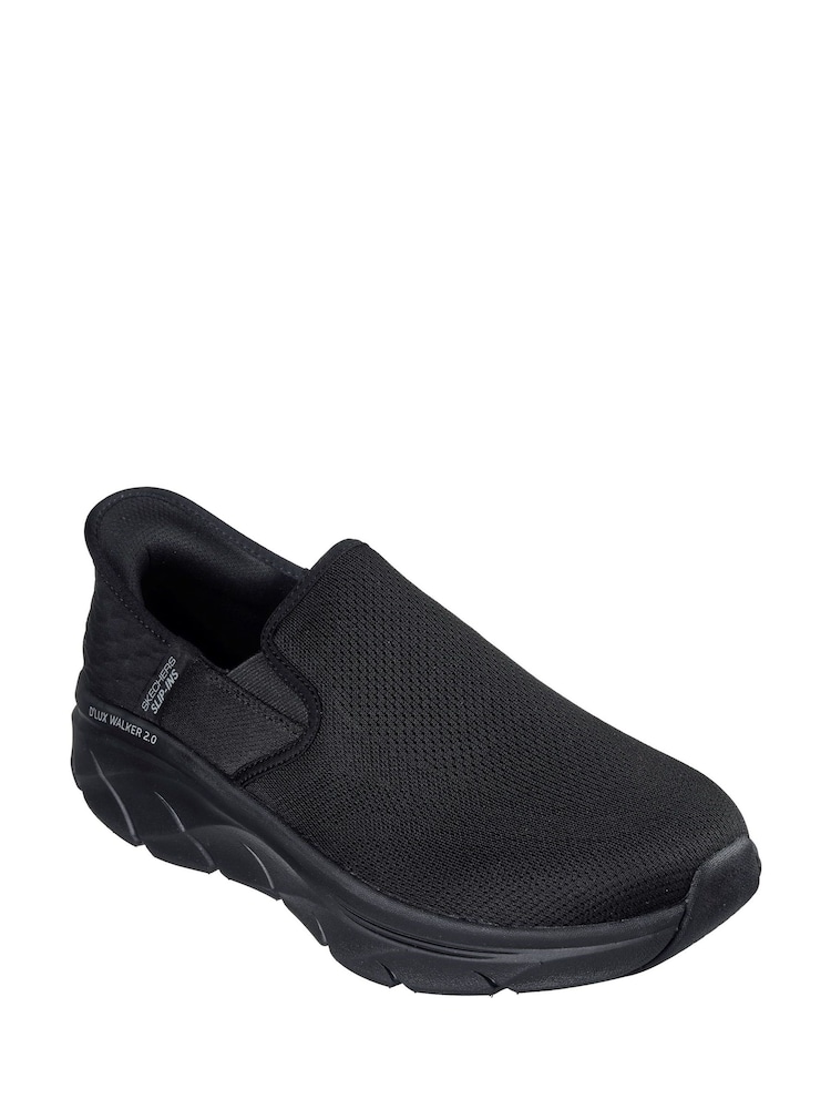 Skechers Black D'Lux Walker 2.0 Reeler Shoes - Image 1 of 3