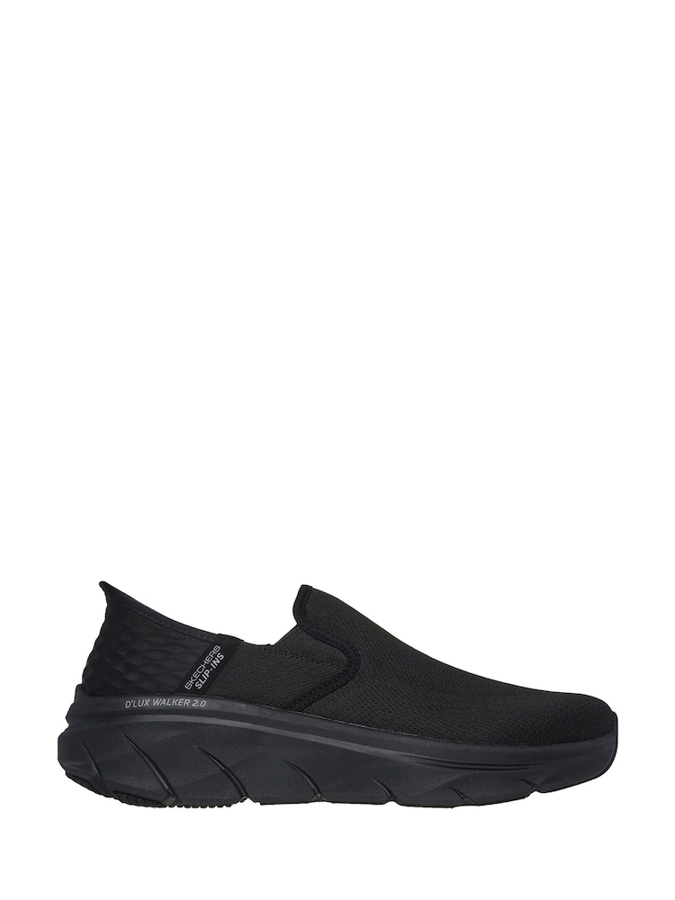 Skechers Black D'Lux Walker 2.0 Reeler Shoes - Image 2 of 3