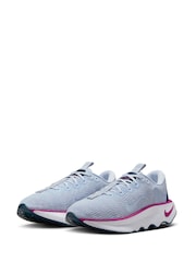 Nike Light Blue Motiva Premium Walking Trainers - Image 3 of 8