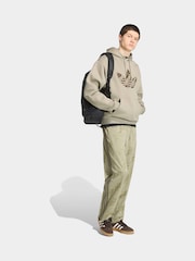adidas Originals Green Mono Hoodie - Image 3 of 6