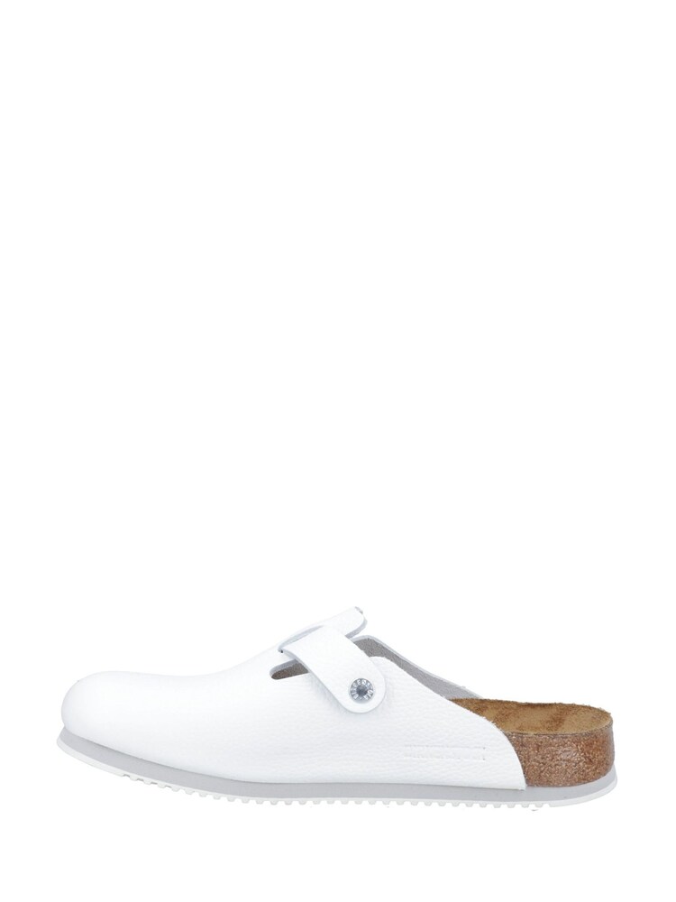 Birkenstock White Boston Mules - Image 2 of 5