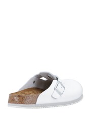 Birkenstock White Boston Mules - Image 4 of 5