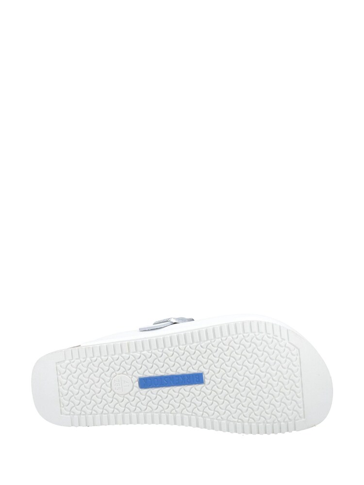 Birkenstock White Boston Mules - Image 5 of 5