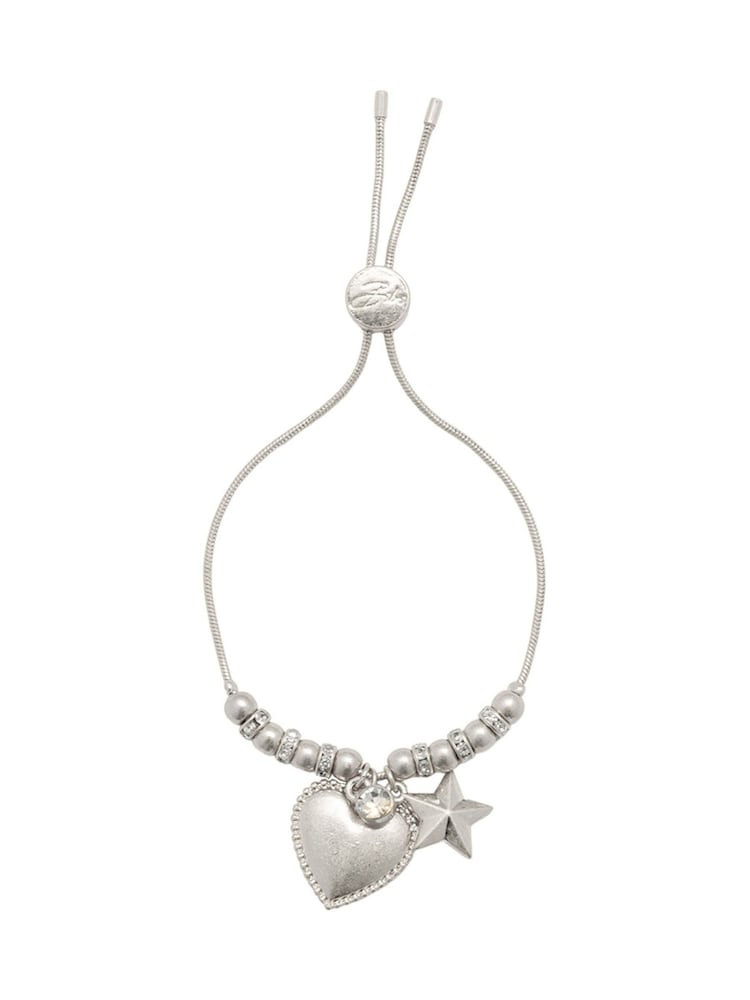Bibi Bijoux Silver Tone Stellar Harmony Friendship Bracelet - Image 1 of 3