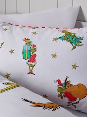 The Grinch White Christmas Duvet Cover and Pillowcase Set - Image 5 of 7