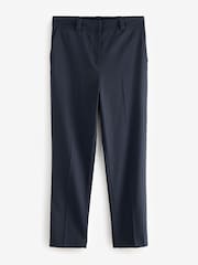 Navy Blue Heavy Duty Tailored Slim Fit Trousers - Image 5 of 7
