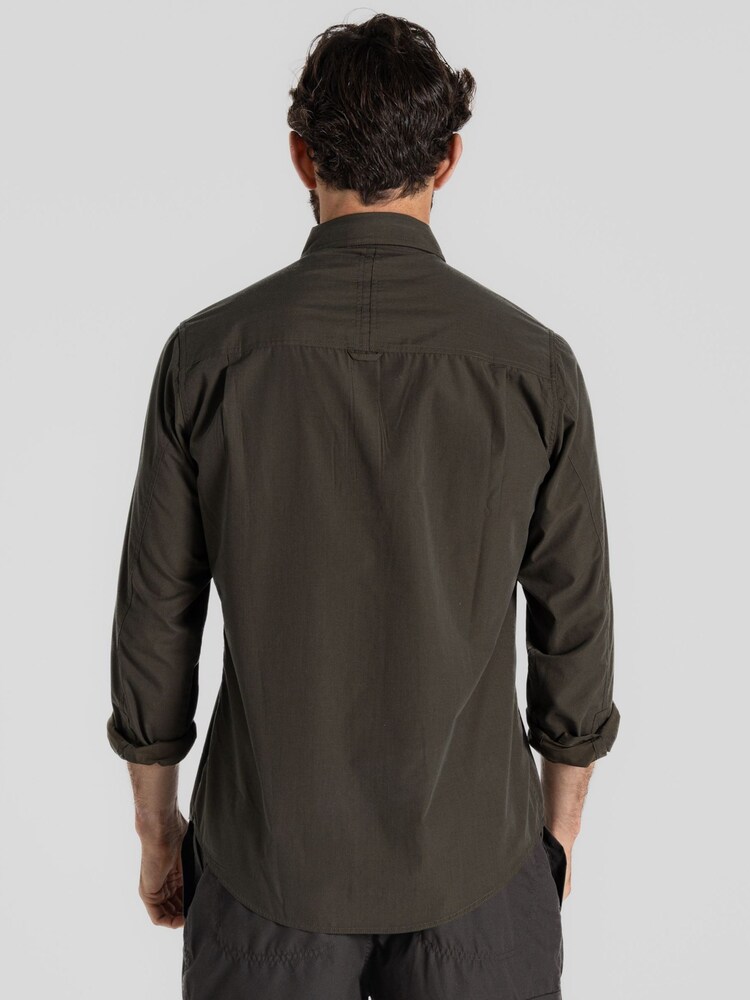 Craghoppers Green Kiwi Long Sleeved Shirt - Image 2 of 7