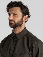 Craghoppers Green Kiwi Long Sleeved Shirt - Image 3 of 7