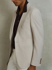 Reiss Belmont Sb Slim Fit Single Breasted Blazer - Изображение 7 из 9