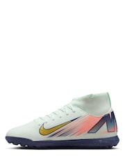 Nike Green Junior Kids Superfly 10 Club Mercurial Football Boots - Image 2 of 8