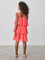 Baker by Ted Baker Corsage Halter Tier Dress - Image 3 of 5